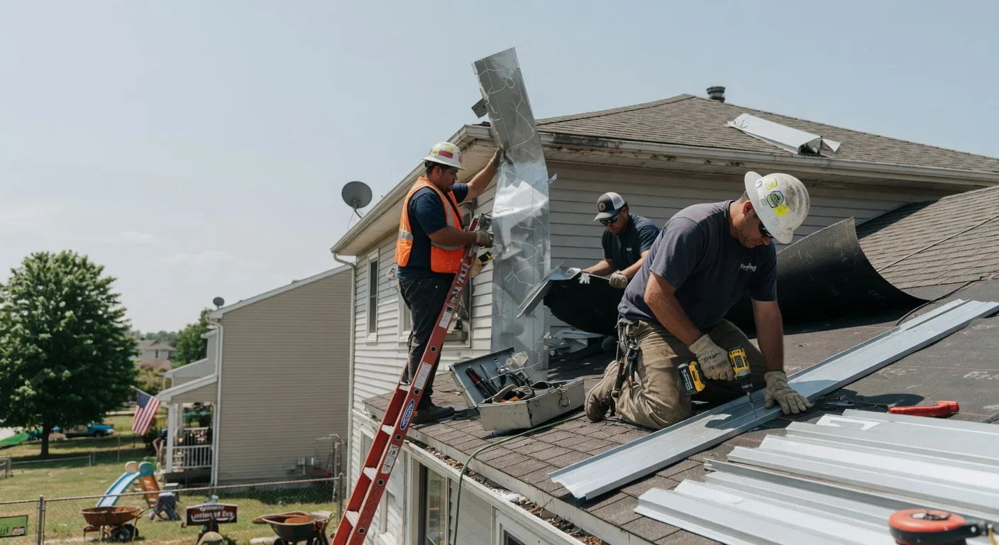 Metal Roof Maintenance in Rentiesville, OK